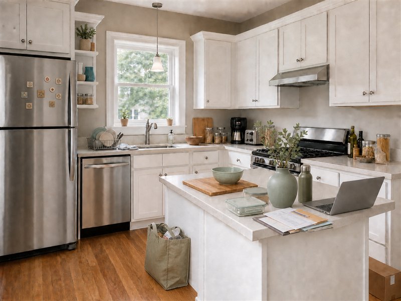 Kitchen clutter level 3